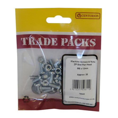 Machine screw M5 x 12mm 25 pack