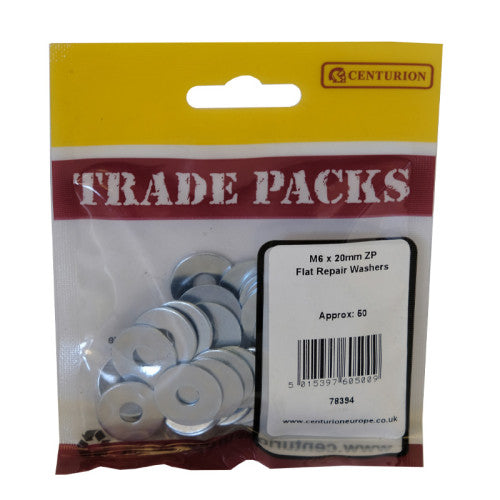 flat washer m6 x 20 50 pack