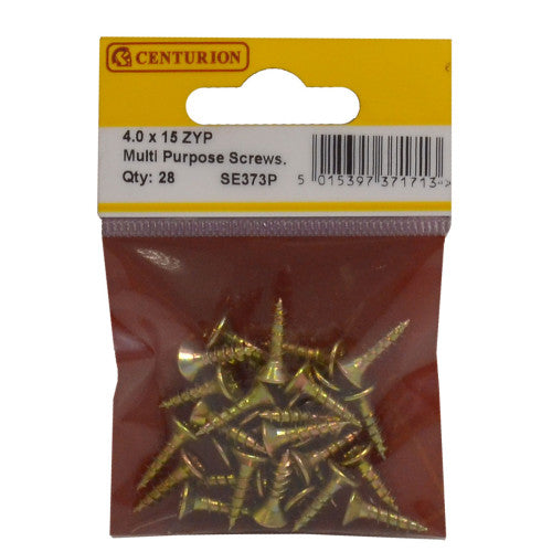 Screws multi purpose 4 x 15mm