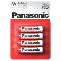 AA battery x 4 panasonic