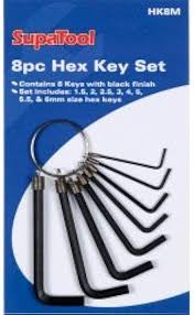 Hex Key 9pcs