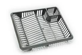 Dish drainer silver