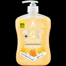 Hand Soap Pump Milk & Honey 600ml Anti- Bac