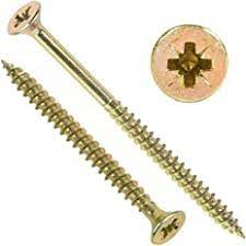 Pozi Multi Purpose Countersunk Woodscrew 6 x 80mm 20 pack