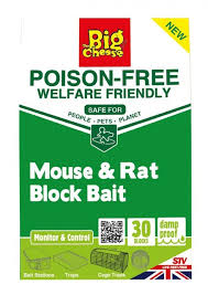 Big cheese poison free block bait
