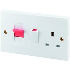 45 Amp Cooker Switch With Socket