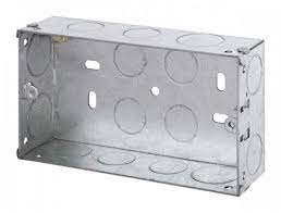 Back Box Electrical Galvanised Steel Box
