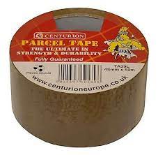 48mm x 50m Tan Parcel Tape