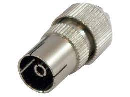 metal coax socket