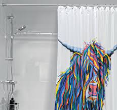 Angus McCoo Shower Curtain