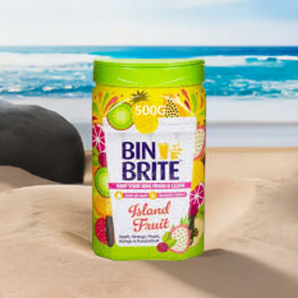 Bin Bright Island fruit