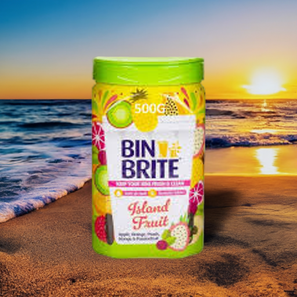 Bin Bright Island fruit
