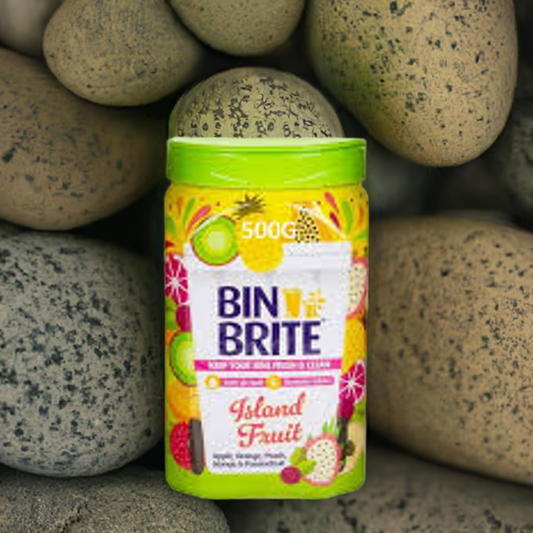 Bin Bright Island fruit