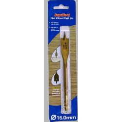 Drill Bit Wood 16mm Flat