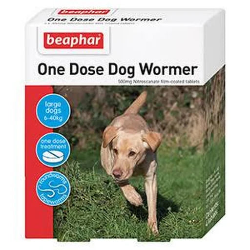 worming tab large dog 40kg beaphar