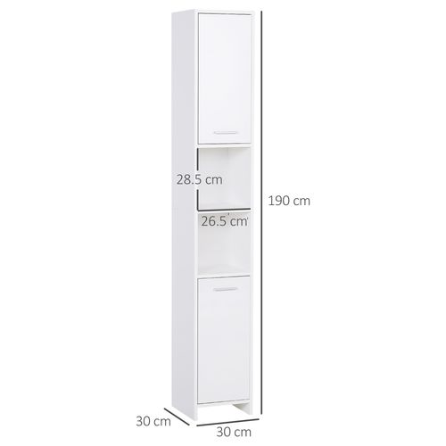 Storage Cabinet For Bathroom Bedroom Freestanding Door Cupboard&Shelves