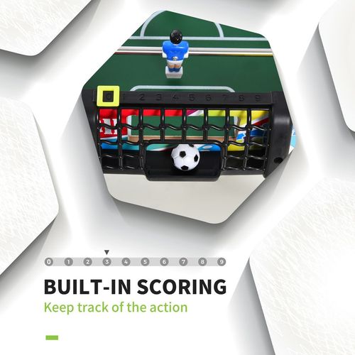 2.8FT Football Table Classic Pub Gaming 22 Players 2 Teams Scoreboard HOMCOM