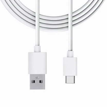 GVC USB to Type C Cable, For Phone, Pad & PC Charging & Syncing, 3M - White