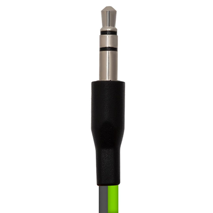 2XL Offset 3.5mm jack In-Ear Headphone Hands-Free, Green