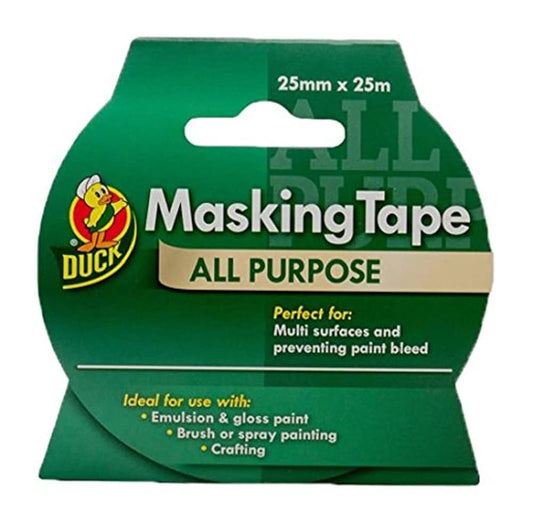 Duck Tape Masking Tape 25mm x 25m