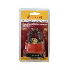 Padlock weather resistant 50mm