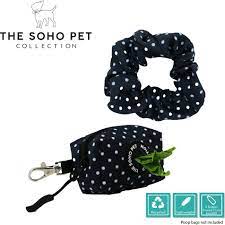 Polka poo bag and scrunchie