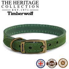 Timberwolf Collar Green Large