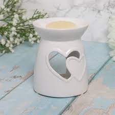 OIl Burner wax melt white hearts