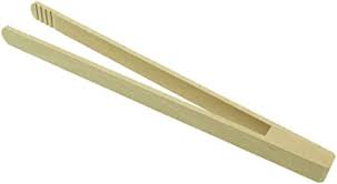 APOLLO BEECH TOAST TONGS