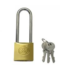 Long Shackle Tri-Circle Padlock