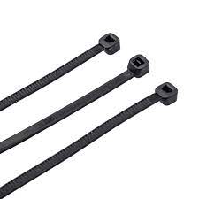 Black Cable Ties 200/3.6mm 100 pack