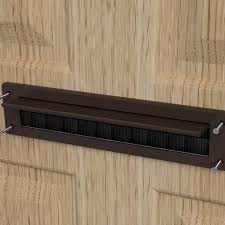 Letter Box Draught Excluder Brown