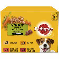 Pedigree Pouch Mixed Selection in Gravy