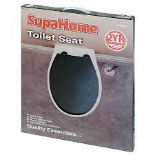 plastic toilet seat black supahome