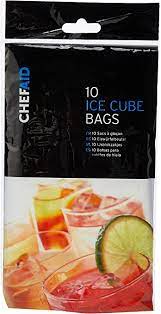 CHEF AID ICE CUBE BAGS