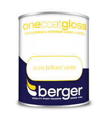 Paint Berger One coat Gloss 750ml