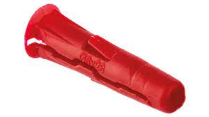 Plastic Plug Rawlplug Red