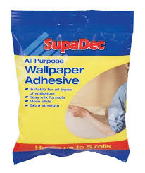 Wallpaper Paste 5 Rolls Supadec