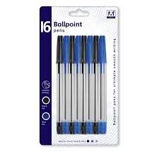 16 ballpoint pens