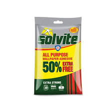 Wallpaper paste 3 Roll Solvite