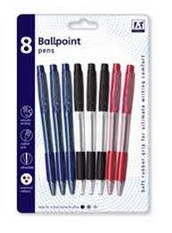 8 ball point pens