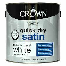 Quick Dry Satinwood 750ml white