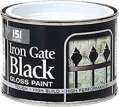 Black Gloss Paint 180ml Iron Gate (DGN)