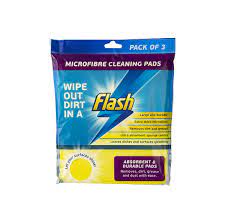 flash microfiber anti grease 3 pads