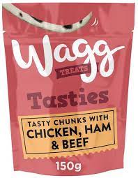 wagg tasties chicken ham & beef