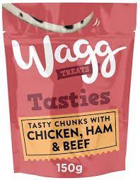 wagg tasties chicken ham & beef