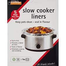 slow cooker liner x5