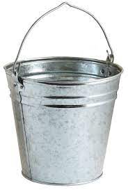 Metal bucket 10l