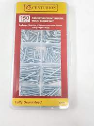 150 Piece Assorted Wood Screw Set