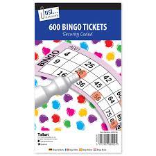 Bingo Tickets 600